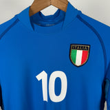 Italy Home Jersey 2000 – Del Piero #10 – Kappa – Size XL (runs small)