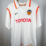 Valencia CF Home Shirt 2008 – David Villa #7 – Nike – Size L