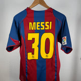 FC Barcelona 2004/05 Heimtrikot – Messi #30 – Nike – Größe S