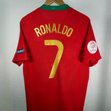 Portugal Home Jersey 2008 – Ronaldo #7 – Nike – Size M