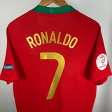 Portugal Home Jersey 2008 – Ronaldo #7 – Nike – Size M