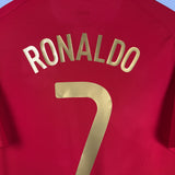 Portugal Home Jersey 2008 – Ronaldo #7 – Nike – Size M