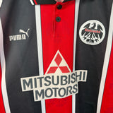 Eintracht Frankfurt 1996/97 Heimtrikot – Becker #7 – Bundesliga Patch – Puma XL