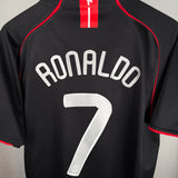 Manchester United 2007/08 Auswärtstrikot – Cristiano Ronaldo #7 – Größe L