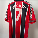 Eintracht Frankfurt 1996/97 Heimtrikot – Becker #7 – Bundesliga Patch – Puma XL