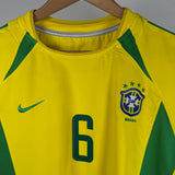 Brasilien 2002 Heimtrikot – Roberto Carlos #6 (L)