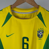 Brasilien 2002 Heimtrikot – Roberto Carlos #6 (L)