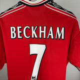 Manchester United 1998/99 Heimtrikot – SHARP – L
