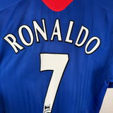 Manchester United Auswärtstrikot 2003/04 – Ronaldo #7 – Nike – Größe L