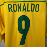 Brasilien / Brazil 1998 Heimtrikot – Ronaldo (XL)