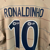 FC Barcelona 2004/05 Drittes Trikot – Ronaldinho #10 – XL