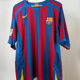 FC Barcelona 2005/06 Heimtrikot – Andrés Iniesta #24 – Nike XL