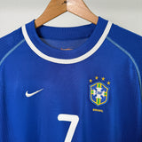 Brasilien 2000 Auswärtstrikot – Ronaldinho #7 – Nike (vermutlich M/L)