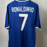 Brasilien 2000 Auswärtstrikot – Ronaldinho #7 – Nike (vermutlich M/L)