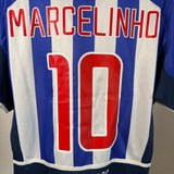 Hertha BSC 2002/03 Heimtrikot – Marcelinho #10 – Nike S