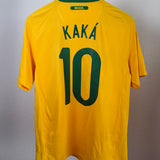 Brasilien 2010 Heimtrikot – Kaká #10 – Nike M