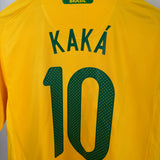 Brasilien 2010 Heimtrikot – Kaká #10 – Nike M