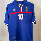 Frankreich 2000 Heimtrikot – Zinedine #10  L