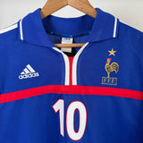 Frankreich 2000 Heimtrikot – Zinedine #10  L