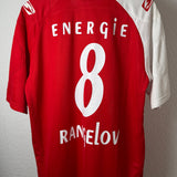 Energie Cottbus 2007/08 Heimtrikot – Rangelov #8 – Größe M (fällt größer aus)