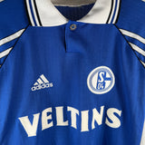 Schalke 04 1998/99 Vintage Heimtrikot – Veltins – XL