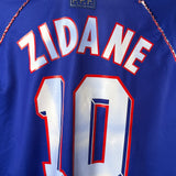 Frankreich 1998 Heimtrikot – Adidas (XL) – Zidane #10 France