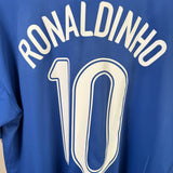 Brasilien 2006 Auswärtstrikot – Ronaldinho #10 – XL
