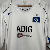 Hamburger SV HSV 2004/05 Home Shirt – Lauth – XXL
