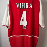 Arsenal FC 2002/03 Heimtrikot – Vieira #4 (L)