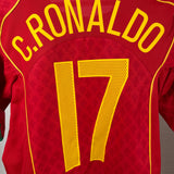 🇵🇹 Portugal 2004 Heimtrikot – Cristiano Ronaldo #17 – S