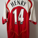 Arsenal 2004/05 Heimtrikot – Henry #14 (L)
