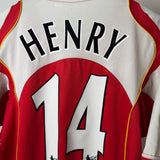 Arsenal 2004/05 Heimtrikot – Henry #14 (L)