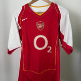Arsenal Heimtrikot 2004/05 – Vieira #4 – Nike – Größe M