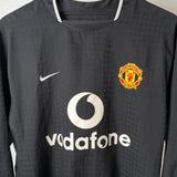 Manchester United 2003–05 Auswärtstrikot Langarm – Cristiano Ronaldo #7 (M)