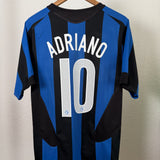 Inter Mailand Heimtrikot 2004/05 – Adriano #10 – Größe S/M