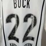 🔴⚪ 1. FC Kaiserslautern 2001/02 Auswärtstrikot – Buck #22 – Nike (L)