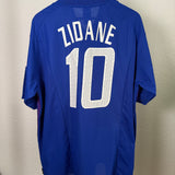 France Home Jersey 2002 – Zidane #10 – XL