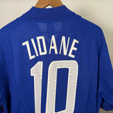France Home Jersey 2002 – Zidane #10 – XL