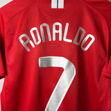 Manchester United 2007/08 Heimtrikot – Nike (M) – Cristiano Ronaldo #7
