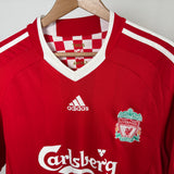 🔴 Liverpool FC 2009/10 Heimtrikot – Steven Gerrard #8 – adidas (L)