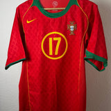 Portugal 2004 Ronaldo #17 Heimtrikot (M)