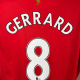 🔴 Liverpool FC 2009/10 Heimtrikot – Steven Gerrard #8 – adidas (L)
