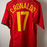 Portugal 2004 Ronaldo #17 Heimtrikot (M)