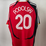 🇩🇪 Deutschland 2006 Auswärtstrikot – Lukas Podolski #20 – adidas (XL)