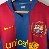 FC Barcelona 2007/08 Heimtrikot – Henry #14 – Größe M