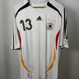 Germany Home Jersey 2006 (World Cup) – Ballack #13 – XXL