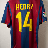 FC Barcelona 2007/08 Heimtrikot – Henry #14 – Größe M