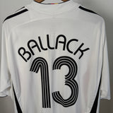 Germany Home Jersey 2006 (World Cup) – Ballack #13 – XXL