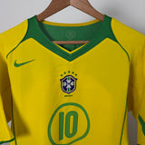 Brasilien 2004 Heimtrikot – Ronaldinho – M