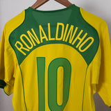 Brasilien 2004 Heimtrikot – Ronaldinho – M